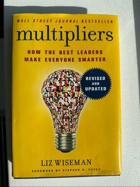 Multipliers by Liz Wiseman - Hard Cover Book
